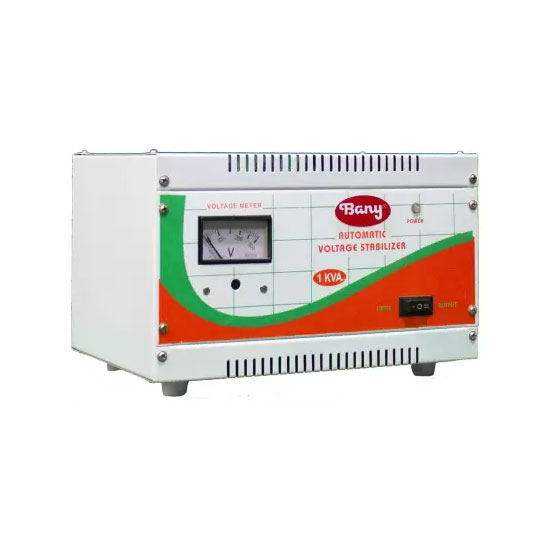 1 KVA (90v-300v)  (White) Voltage Stabilizer Bany Products SP03